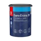 Краска для влажных помещений Tikkurila Euro Extra 20 A полуматовая (0,9 л)