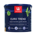 Краска для обоев и стен Tikkurila Euro Trend А матовая (2,7 л)