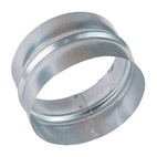 Патрубок для круглых стальных воздуховодов, d=160 мм, оцинк.
