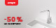 Цены пополам! Скидка 50% на смесители Mix&Fix